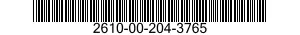 2610-00-204-3765  2610002043765 002043765