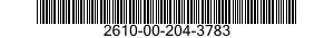 2610-00-204-3783  2610002043783 002043783