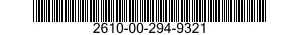 2610-00-294-9321  2610002949321 002949321