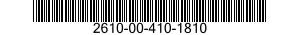 2610-00-410-1810  2610004101810 004101810
