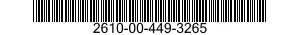 2610-00-449-3265  2610004493265 004493265