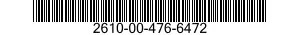 2610-00-476-6472  2610004766472 004766472