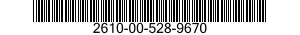 2610-00-528-9670 TIRE,PNEUMATIC,VEHICULAR 2610005289670 005289670