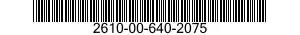2610-00-640-2075  2610006402075 006402075