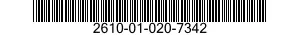 2610-01-020-7342  2610010207342 010207342
