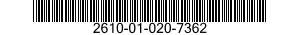 2610-01-020-7362  2610010207362 010207362