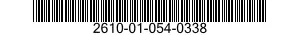 2610-01-054-0338 TIRE,PNEUMATIC,VEHICULAR 2610010540338 010540338