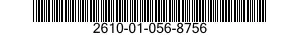 2610-01-056-8756 TIRE,PNEUMATIC,VEHICULAR 2610010568756 010568756