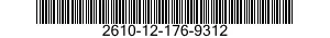 2610-12-176-9312 TIRE,PNEUMATIC 2610121769312 121769312