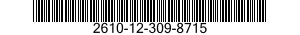 2610-12-309-8715 TIRE,PNEUMATIC,VEHICULAR 2610123098715 123098715