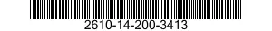 2610-14-200-3413  2610142003413 142003413