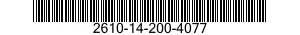 2610-14-200-4077  2610142004077 142004077