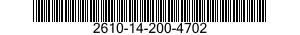 2610-14-200-4702  2610142004702 142004702
