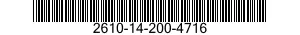 2610-14-200-4716  2610142004716 142004716