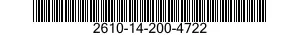2610-14-200-4722  2610142004722 142004722