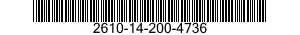 2610-14-200-4736  2610142004736 142004736