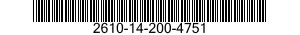 2610-14-200-4751  2610142004751 142004751