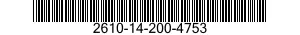 2610-14-200-4753  2610142004753 142004753