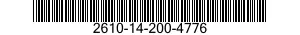 2610-14-200-4776  2610142004776 142004776