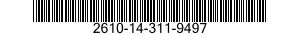 2610-14-311-9497 INNER TUBE,PNEUMATIC TIRE,VEHICULAR 2610143119497 143119497