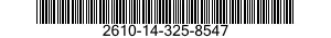 2610-14-325-8547 TIRE,PNEUMATIC,VEHICULAR 2610143258547 143258547