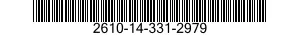 2610-14-331-2979  2610143312979 143312979