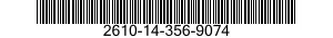 2610-14-356-9074 TIRE,PNEUMATIC,VEHICULAR 2610143569074 143569074