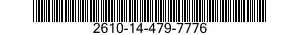 2610-14-479-7776 TIRE,PNEUMATIC,VEHICULAR 2610144797776 144797776