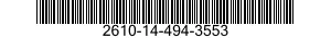 2610-14-494-3553 TIRE,PNEUMATIC,VEHICULAR 2610144943553 144943553