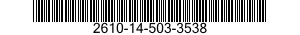 2610-14-503-3538 TIRE,PNEUMATIC,VEHICULAR 2610145033538 145033538