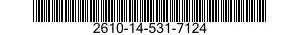 2610-14-531-7124 INNER TUBE,PNEUMATIC TIRE,VEHICULAR 2610145317124 145317124