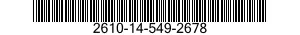 2610-14-549-2678 TIRE,PNEUMATIC,VEHICULAR 2610145492678 145492678