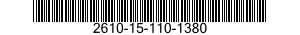 2610-15-110-1380 CAMERA DI ARIA 2610151101380 151101380
