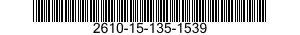 2610-15-135-1539 COPERTURA 6.00R9 FU 2610151351539 151351539