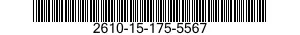 2610-15-175-5567 PNEUMATICO 165/70 R 2610151755567 151755567