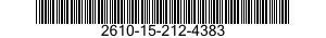 2610-15-212-4383 COPERTURE 365/80 R2 2610152124383 152124383