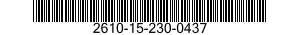 2610-15-230-0437 PNEUMATICO 315/80 R 2610152300437 152300437