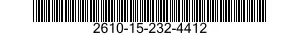 2610-15-232-4412 PNEUMATICO 14.50 R2 2610152324412 152324412
