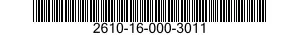2610-16-000-3011 TIRE,PNEUMATIC,VEHICULAR 2610160003011 160003011