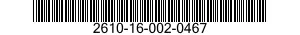 2610-16-002-0467 TIRE,PNEUMATIC,VEHICULAR 2610160020467 160020467