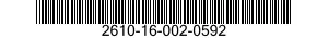 2610-16-002-0592 TIRE,PNEUMATIC,VEHICULAR 2610160020592 160020592