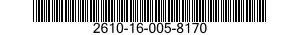 2610-16-005-8170 TIRE,PNEUMATIC,VEHICULAR 2610160058170 160058170