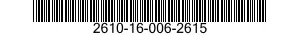2610-16-006-2615 TIRE,PNEUMATIC,VEHICULAR 2610160062615 160062615