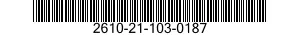 2610-21-103-0187 INNER TUBE,PNEUMATIC TIRE,VEHICULAR 2610211030187 211030187