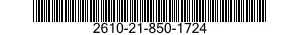 2610-21-850-1724 TIRE,PNEUMATIC 2610218501724 218501724