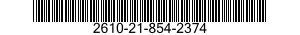 2610-21-854-2374 TIRE,PNEUMATIC 2610218542374 218542374