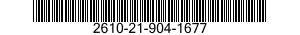 2610-21-904-1677 TIRE,PNEUMATIC,VEHICULAR 2610219041677 219041677