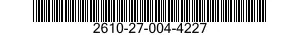 2610-27-004-4227 TIRE,PNEUMATIC,VEHICULAR 2610270044227 270044227