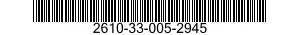 2610-33-005-2945 INNER TUBE,PNEUMATIC TIRE,VEHICULAR 2610330052945 330052945