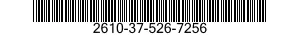 2610-37-526-7256 TIRE,PNEUMATIC,VEHICULAR 2610375267256 375267256